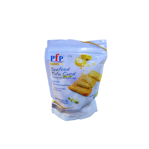 New Surimi- Frozen Seafood Tofu Curd Gold (Seasoned Fish Paste w/ Corn 300G)