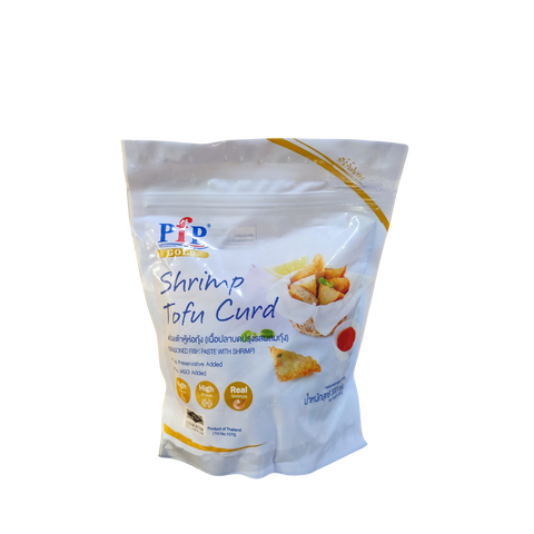 New Surimi- Frozen Shrimp Tofu Curd Gold (Seasoned Fish Paste w/ shrimp 300G)