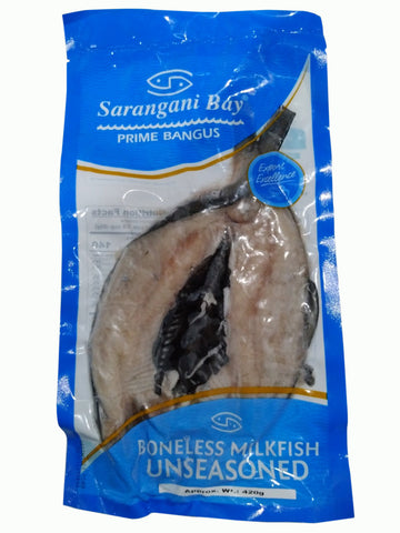 Boneless Bangus Butterfly Cut-Deboned Unseasoned  420 g