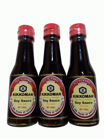 Kikkoman: Standard Grade: All Purpose Soy Sauce: 150ml